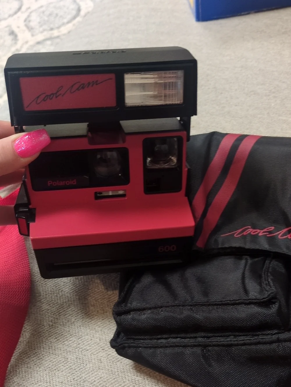 Polaroid Cool Cam Instant Camera - Pink and Black